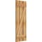 Ekena Millwork Spaced Board-n-Batten Shutters w/Z-Bar, Rough Sawn Western Red Cedar, 17 1/8W x 46H, PR RBS06Z17X046RWR - alternate 5